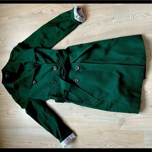 Gap Forest Green Trench - Size Small